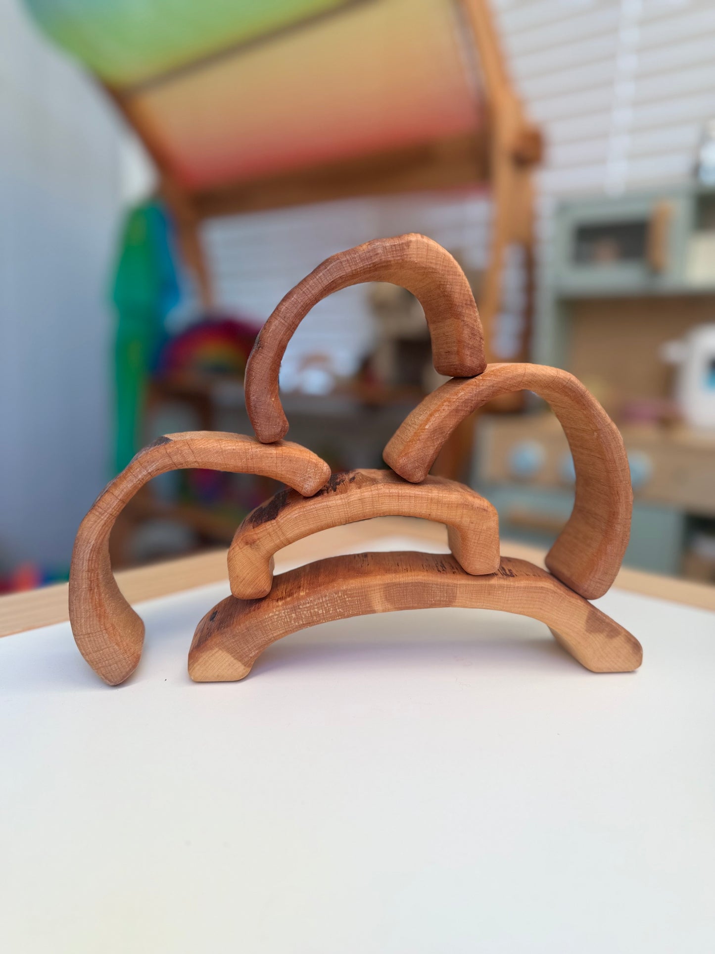 Bikeho wooden 5pc Arches set