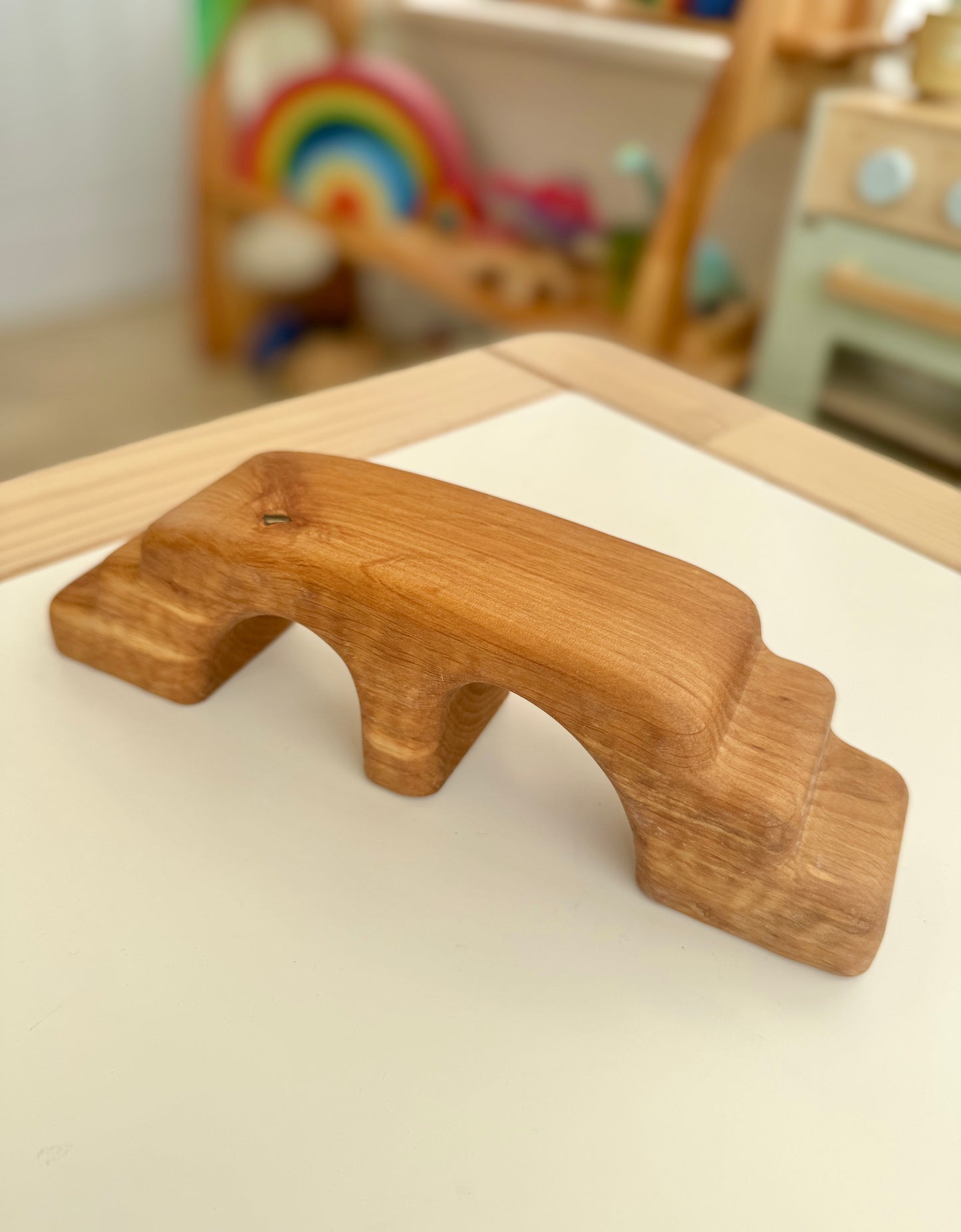 Bikeho Medium wooden stepped bridge