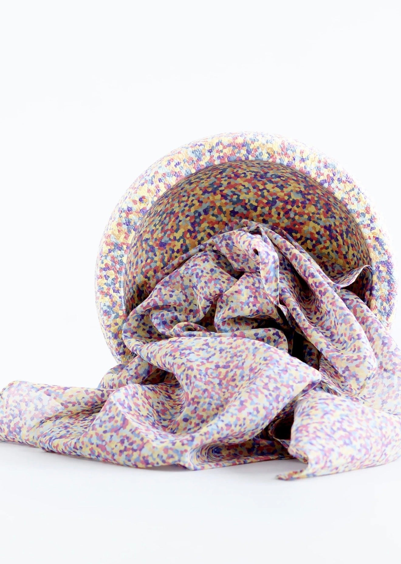 Pastel Rainbow Confetti cloth - Laura's play cotton