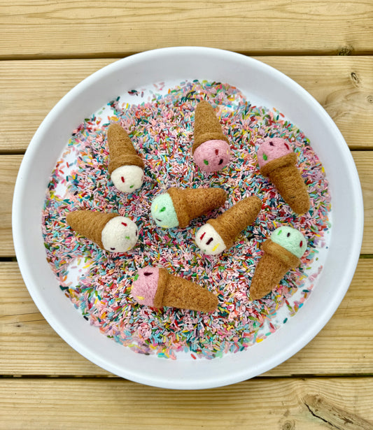 Mini Ice cream loose parts
