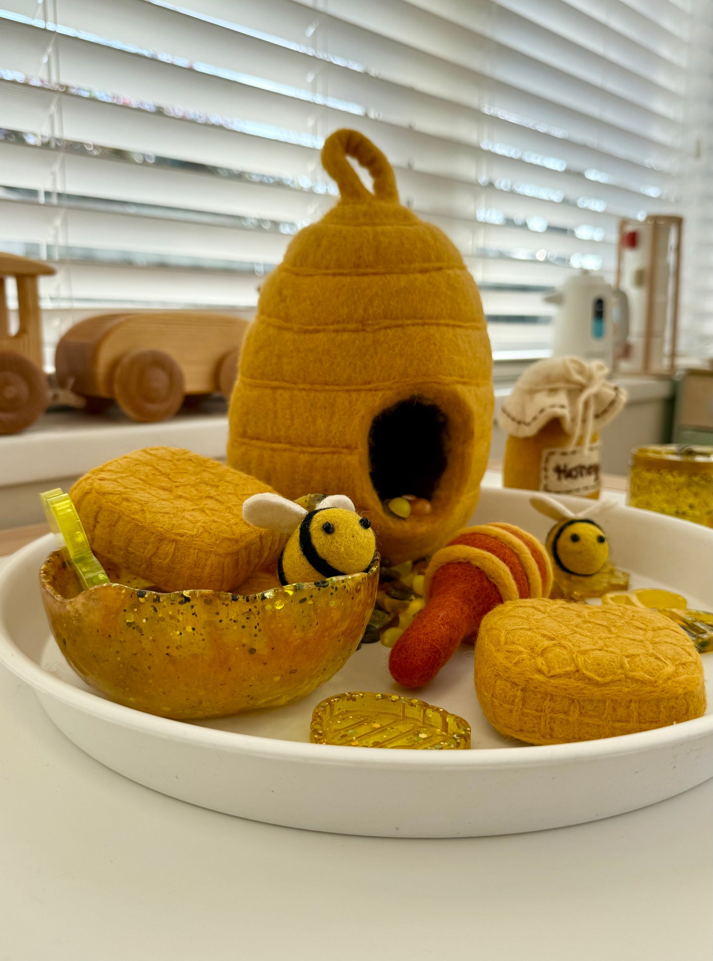 Felt Bee hive