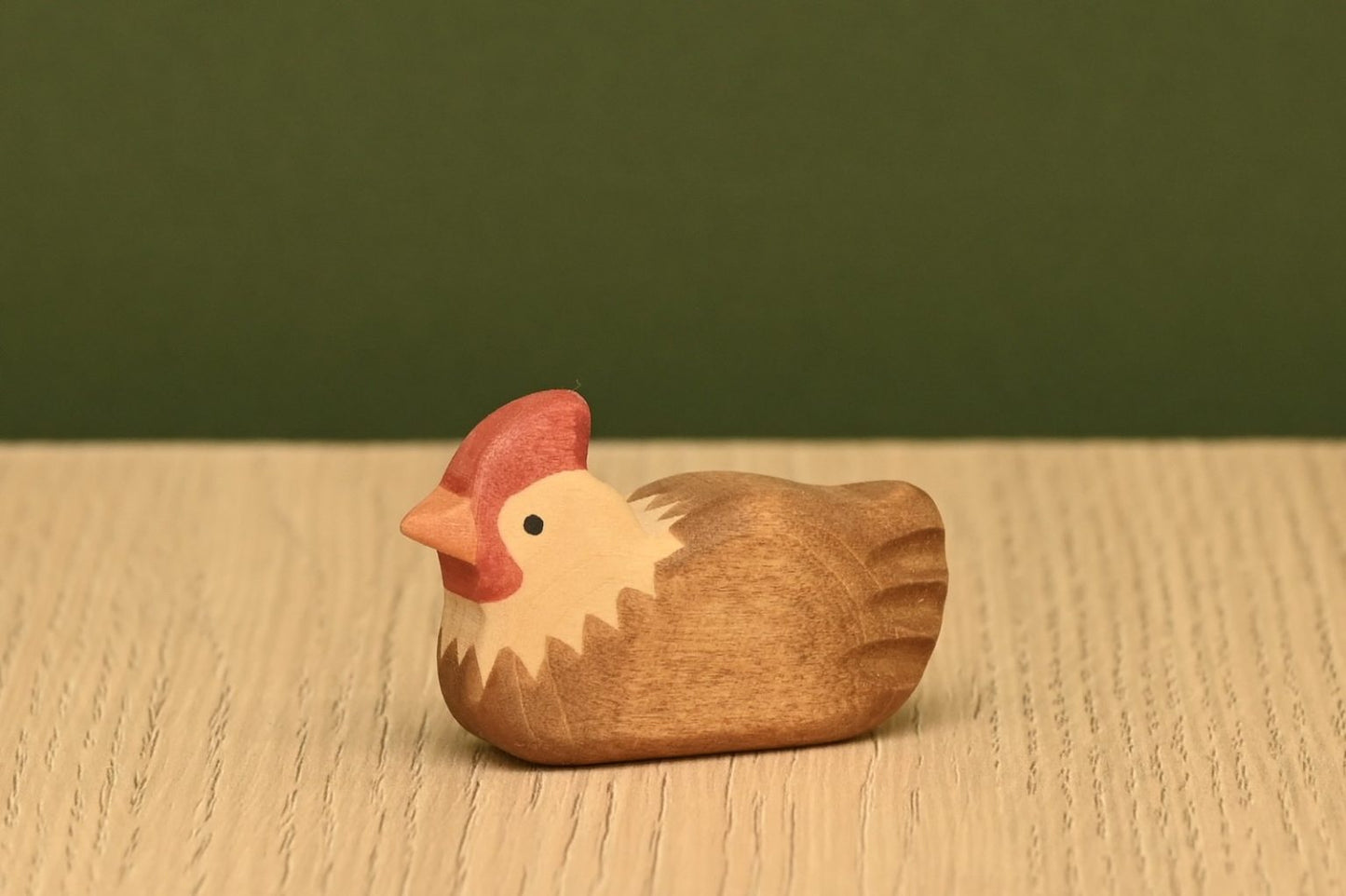 Chicken lying