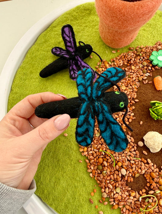 Felt Dragonfly