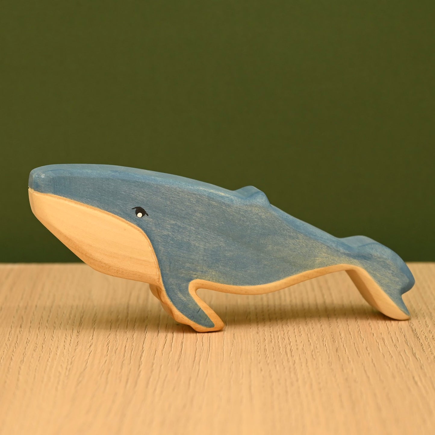 Wooden Blue whale