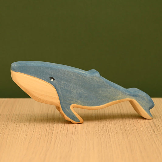 Wooden Blue whale