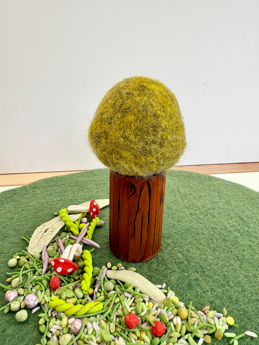 Hand made felt tree #6- Small trunk