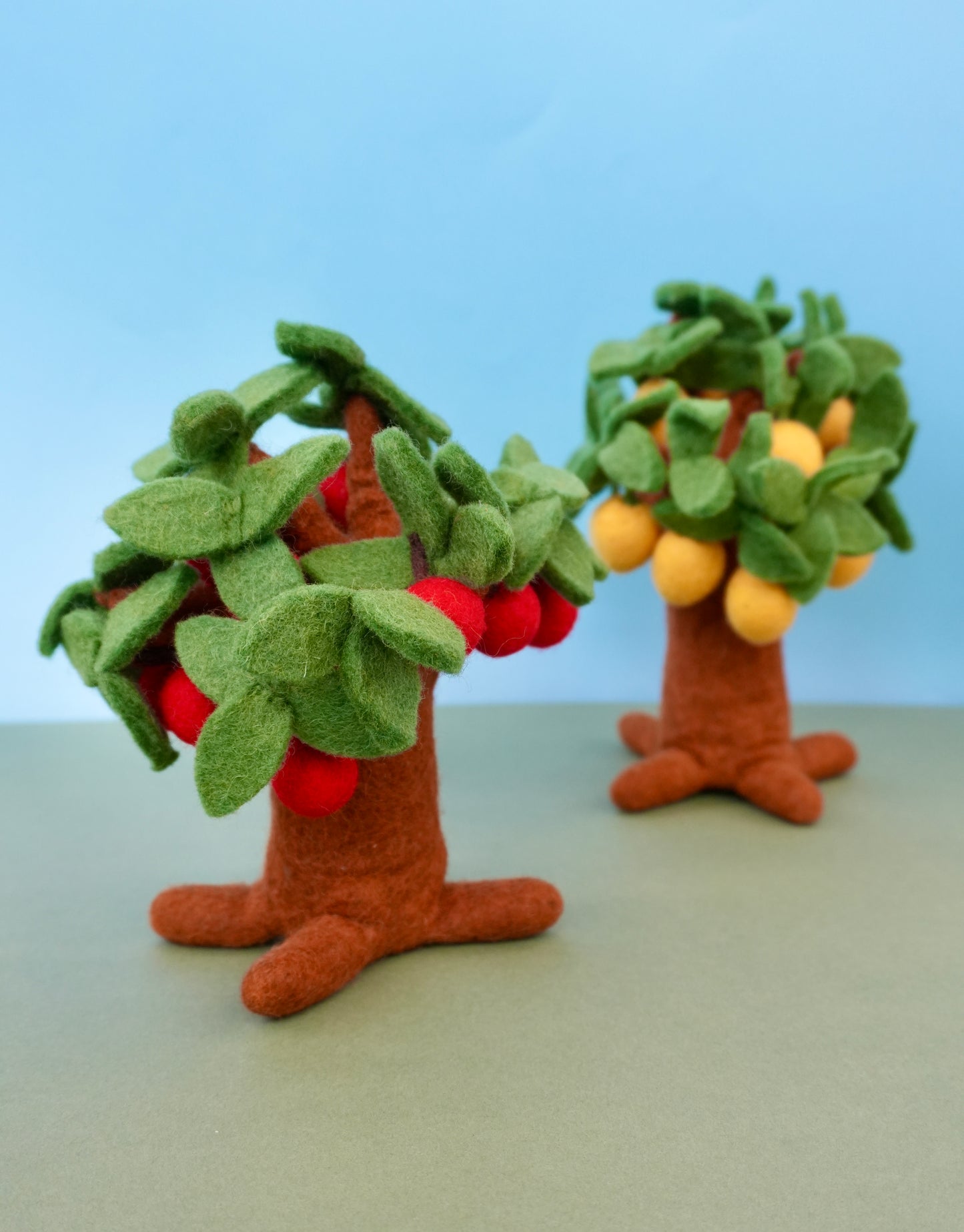 Felt lemon tree
