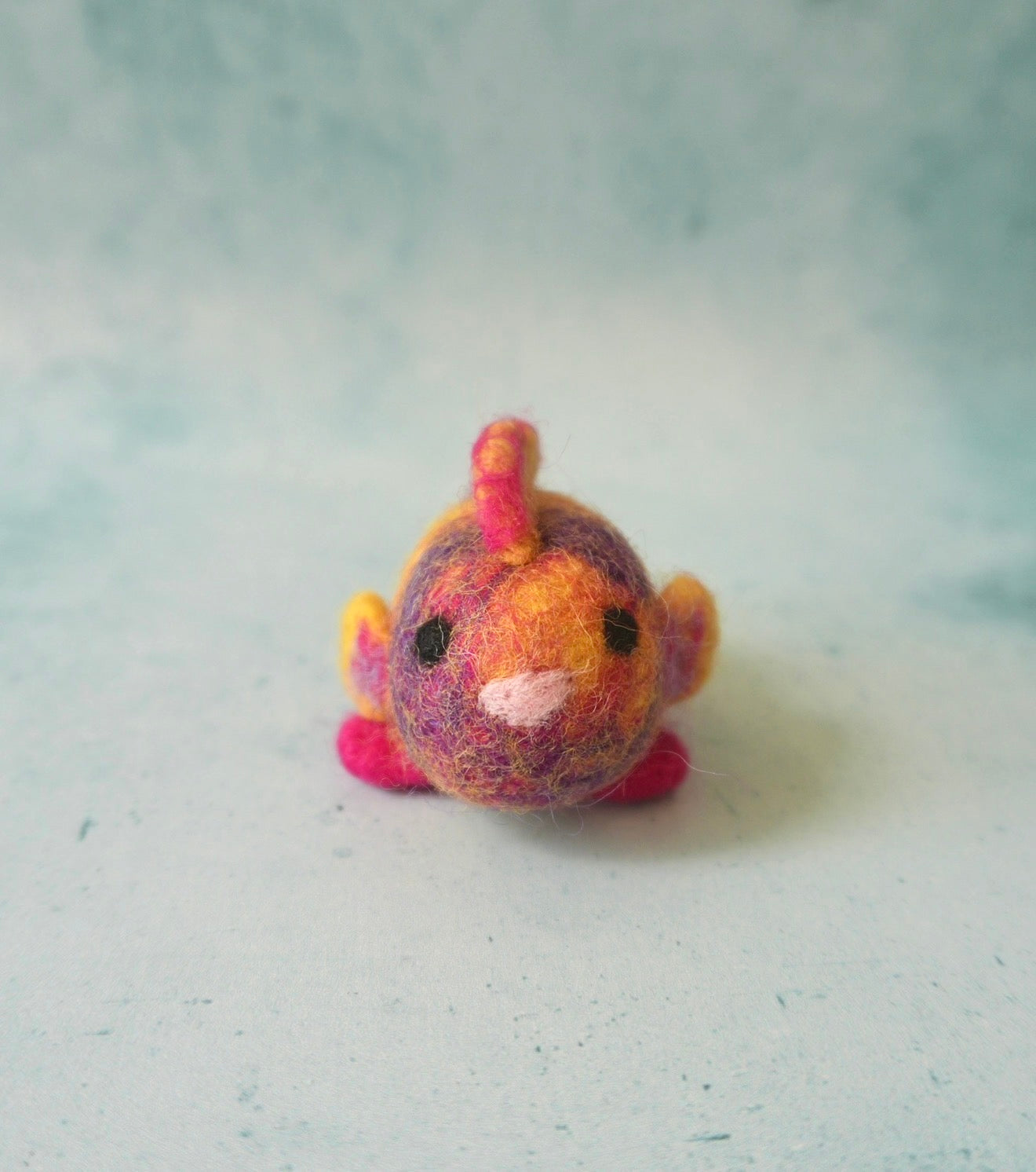 Pink felt Parrotfish