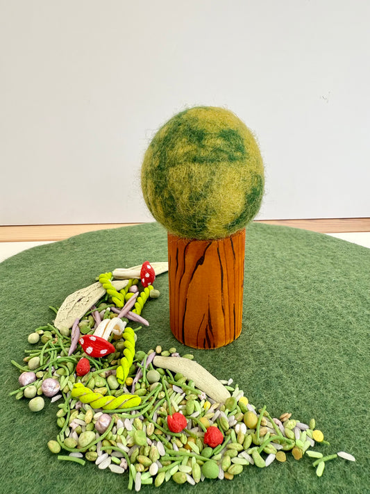 Hand made felt tree #2 - Small trunk