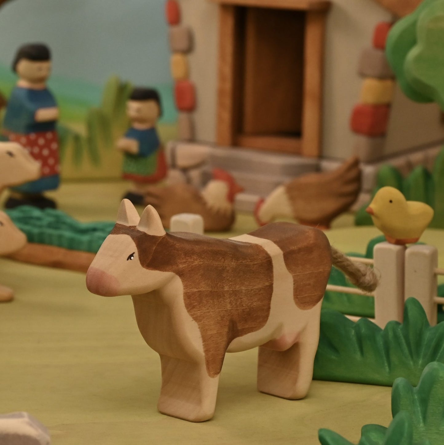 Brown cow