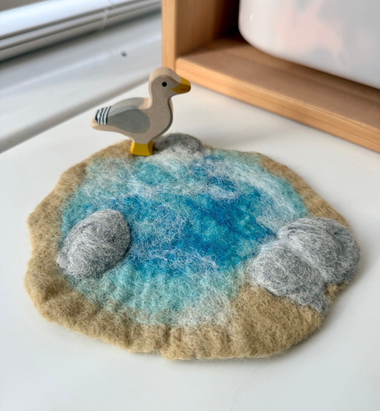 Felt mini rock pool #2