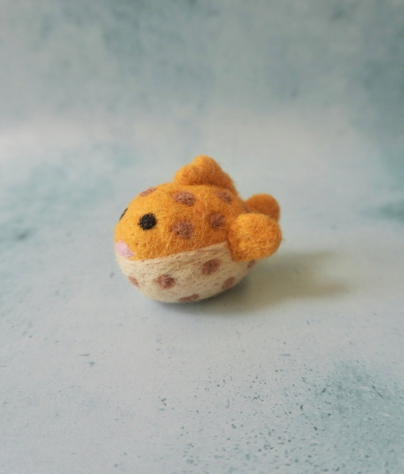 Felt puffer fish