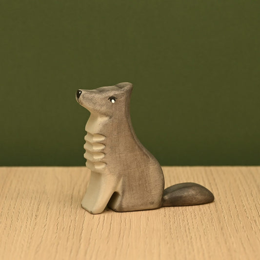 Wolf sitting