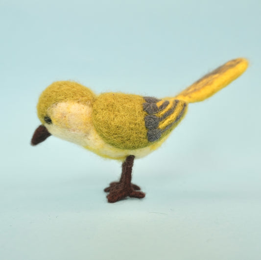 Felt Green finch