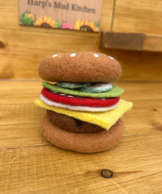 Felt stackable burger