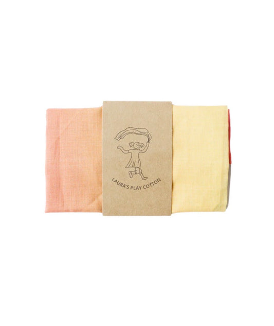 Pastel Rainbow cloth - Laura's play cotton