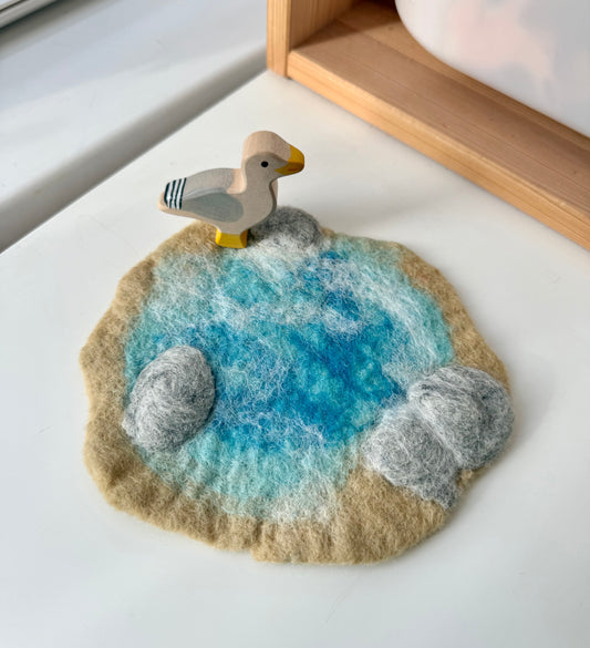 Felt mini rock pool #2