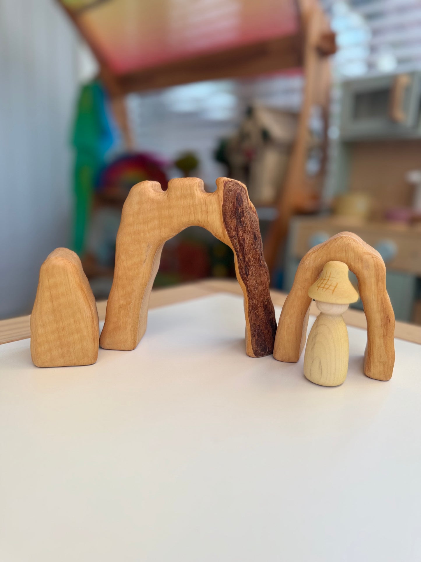 Bikeho wooden Grotto 3pc set