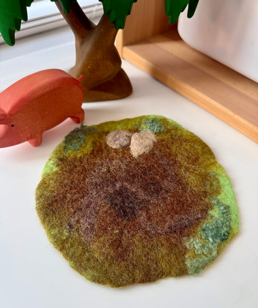 Muddle puddle felt play mat