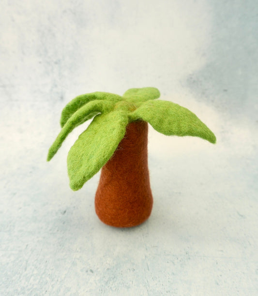 Felt palm tree