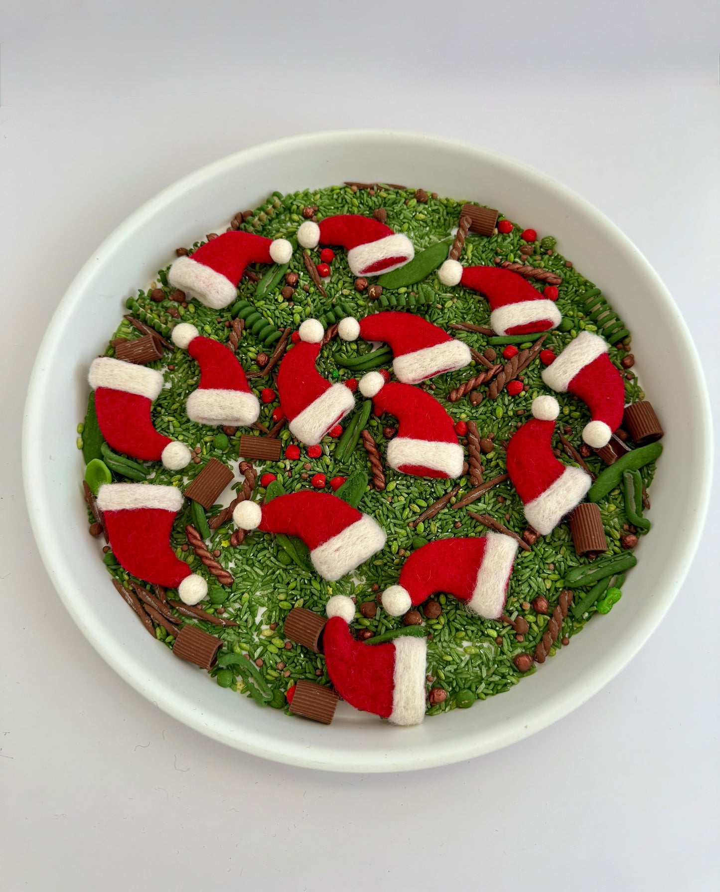 Felt mini Santas hats