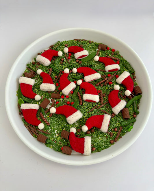 Felt mini Santas hats