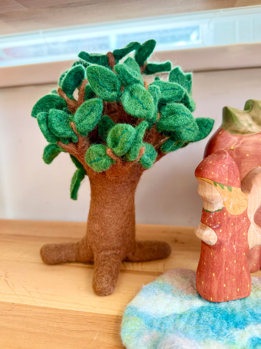 Felt Leafy tree