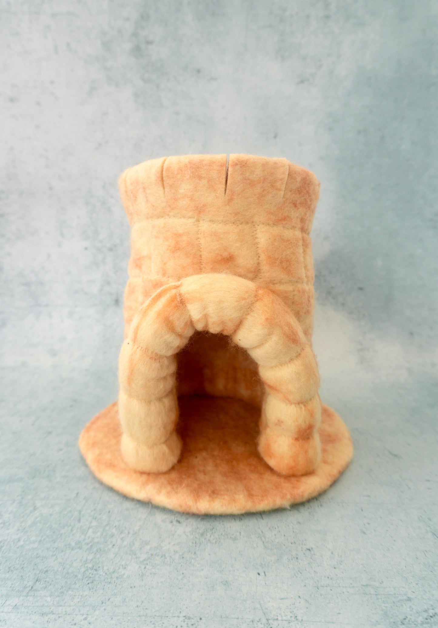 Felt sand castle house
