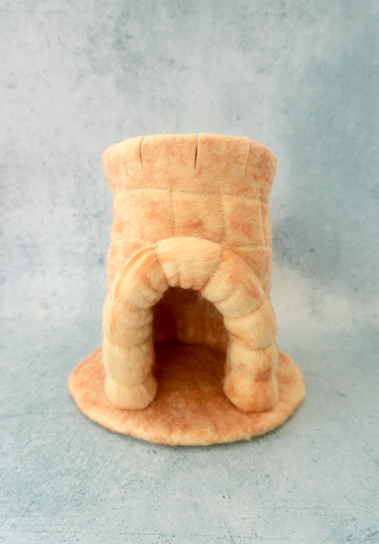 Felt sand castle house