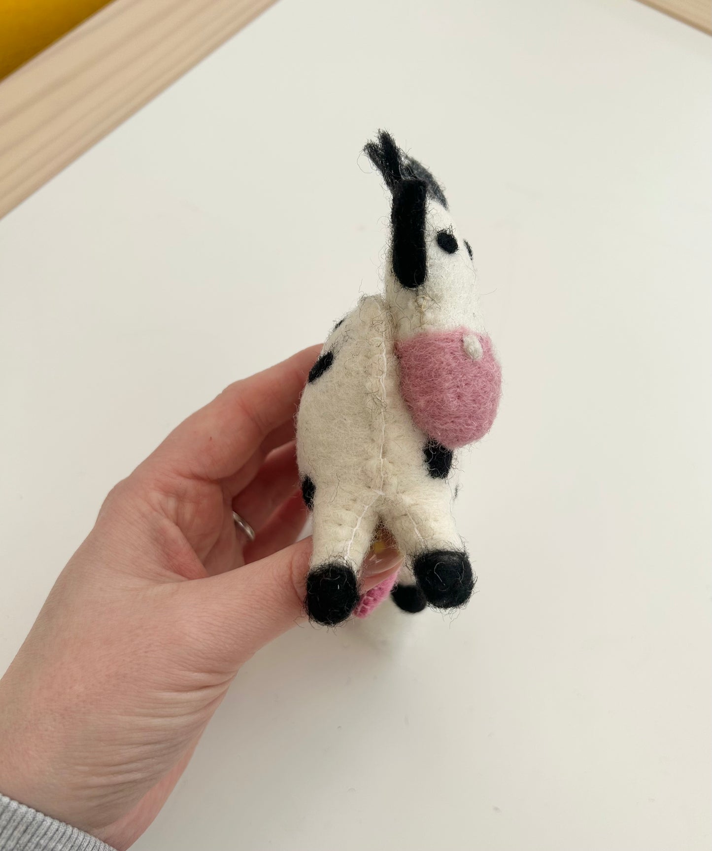 Felt cow