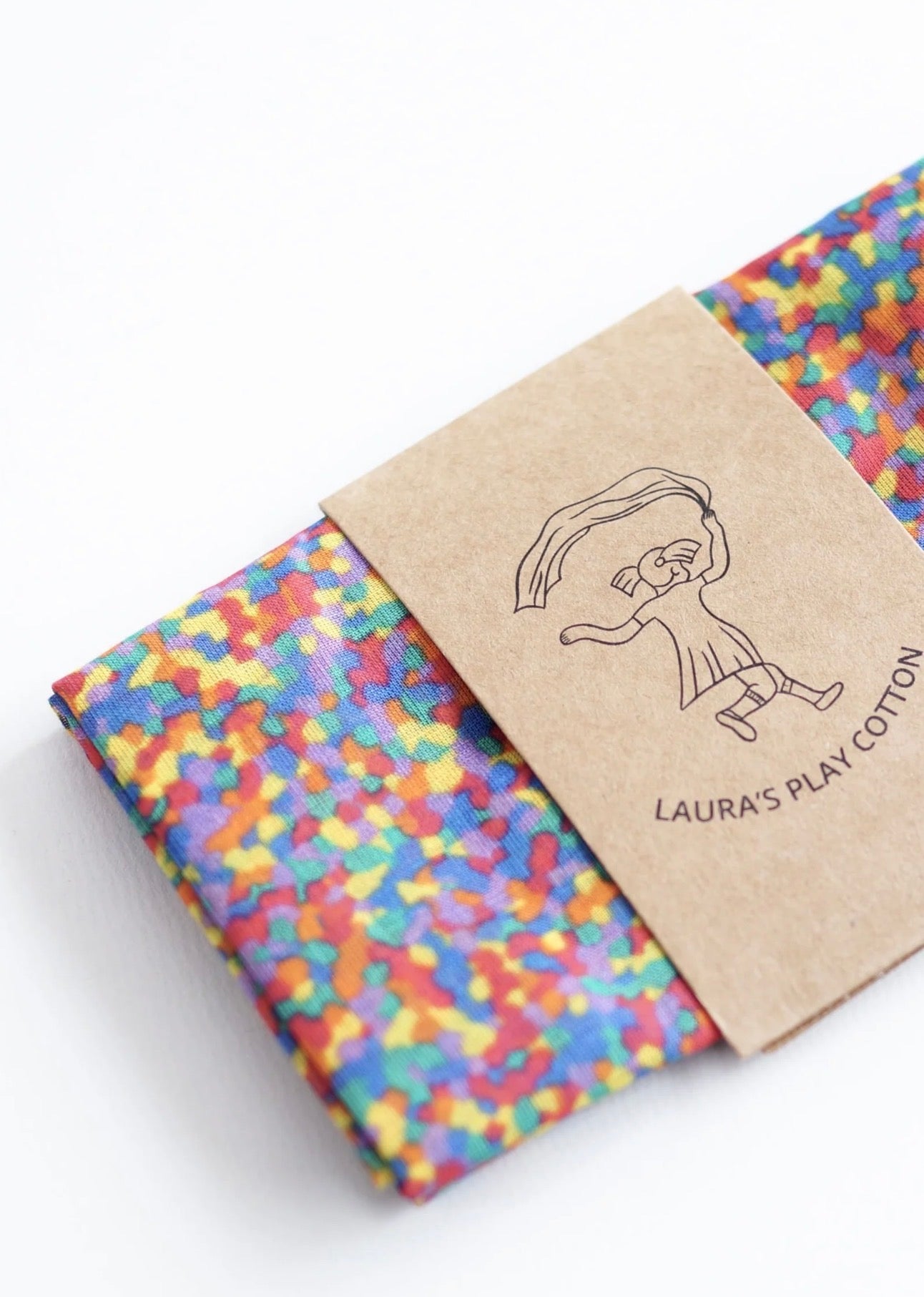 Rainbow Confetti - Laura's Play cotton