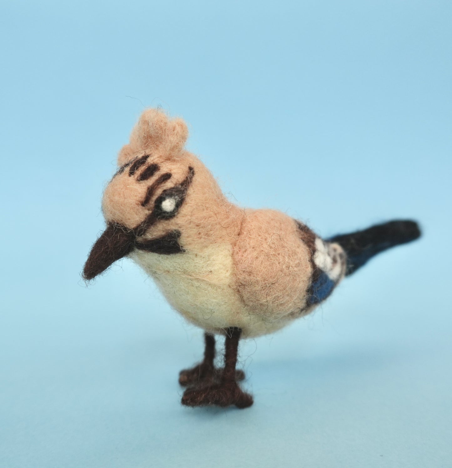 Felt Jay bird