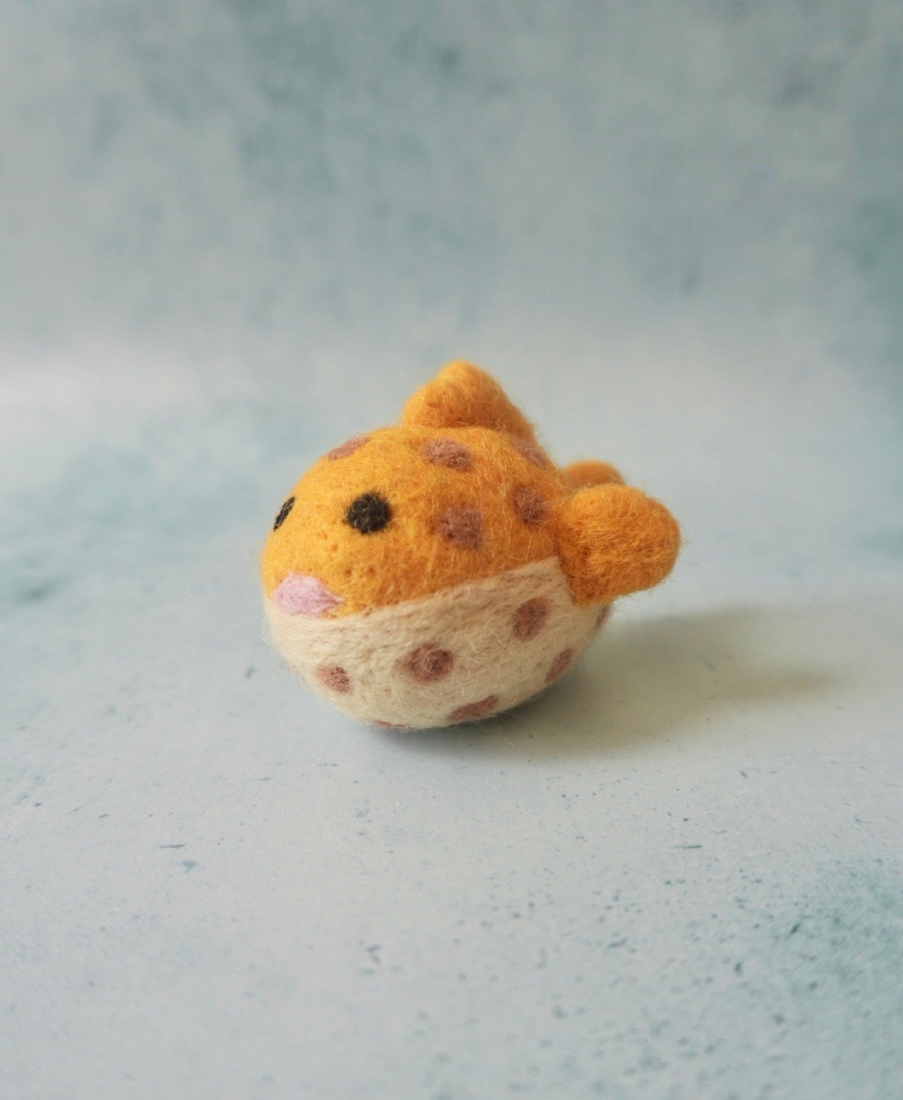 Felt puffer fish