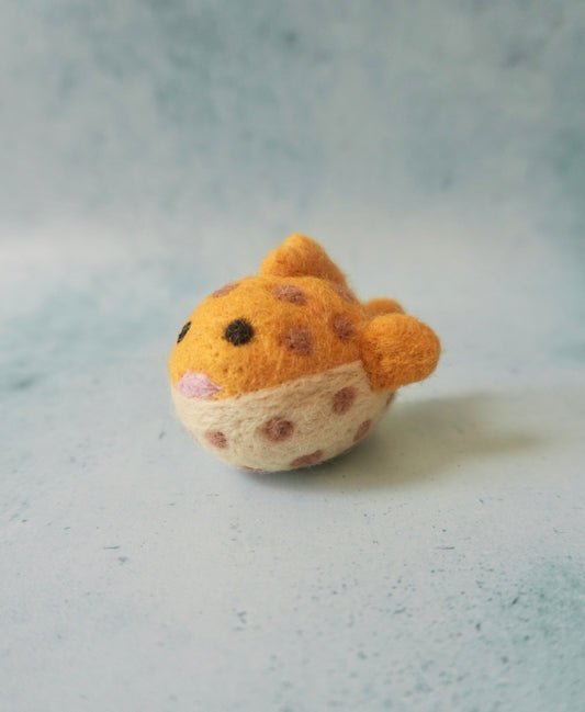 Felt puffer fish