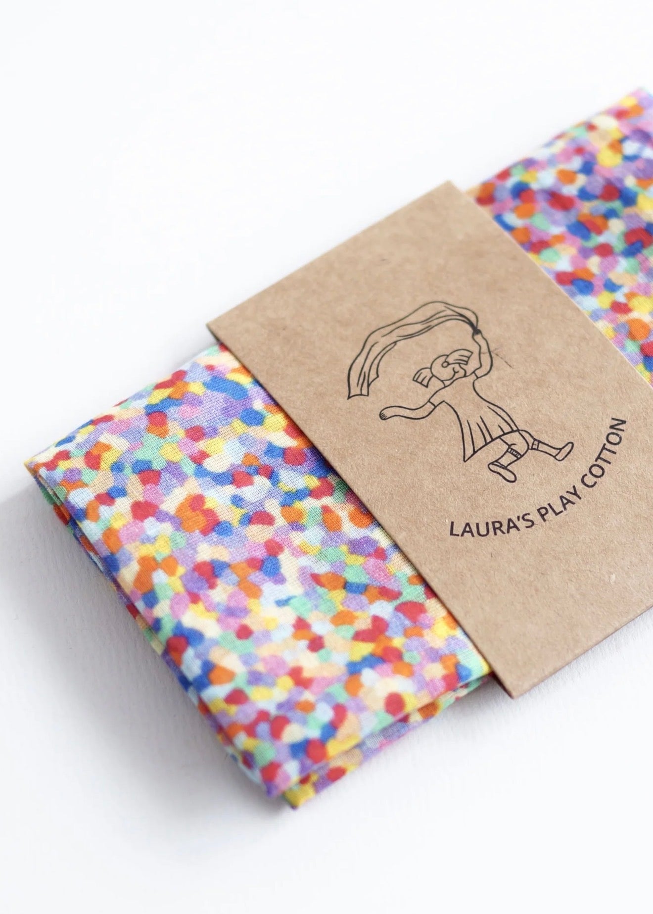Super confetti cloth - Laura's play cotton