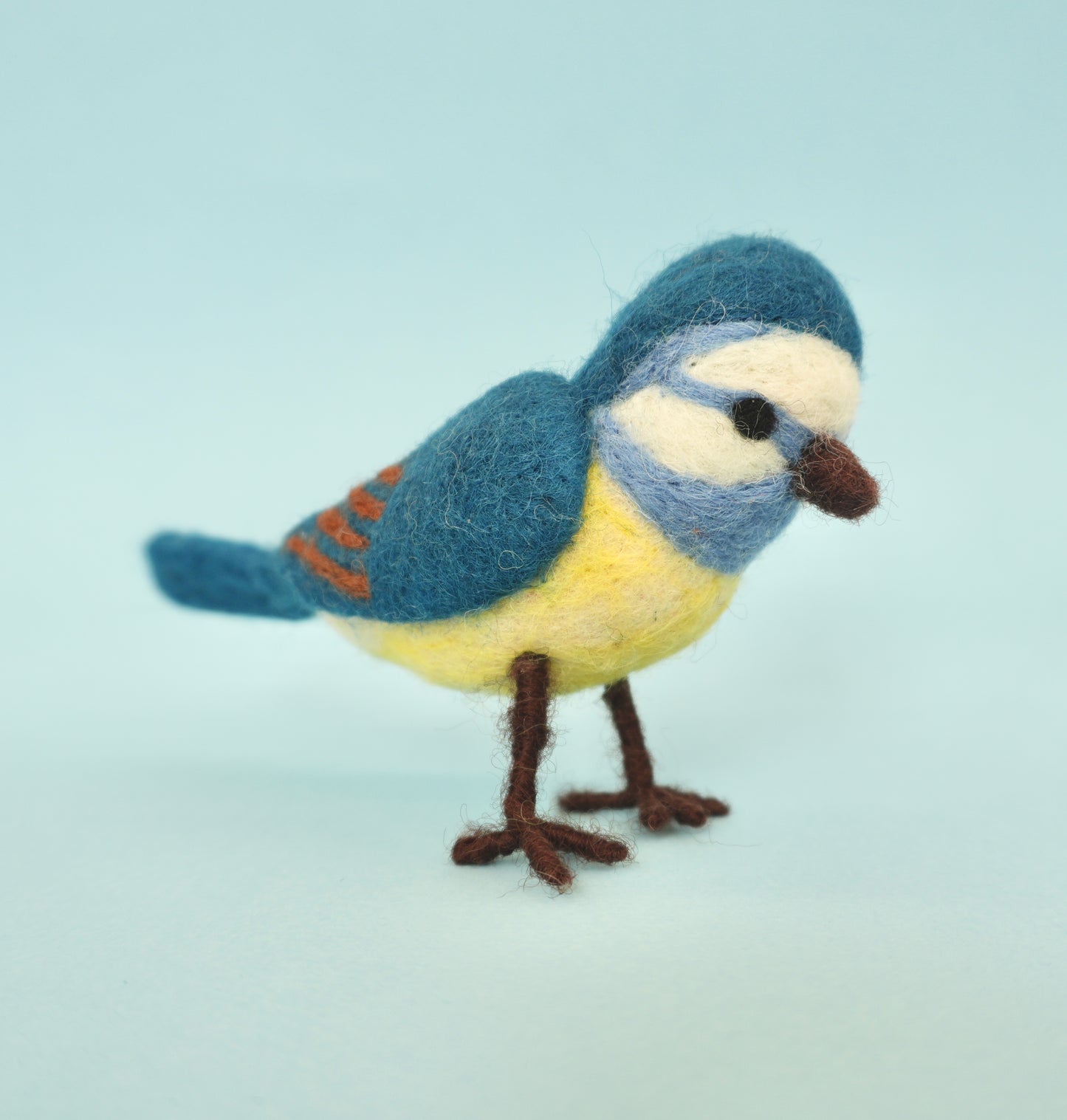 Felt Blue Tit