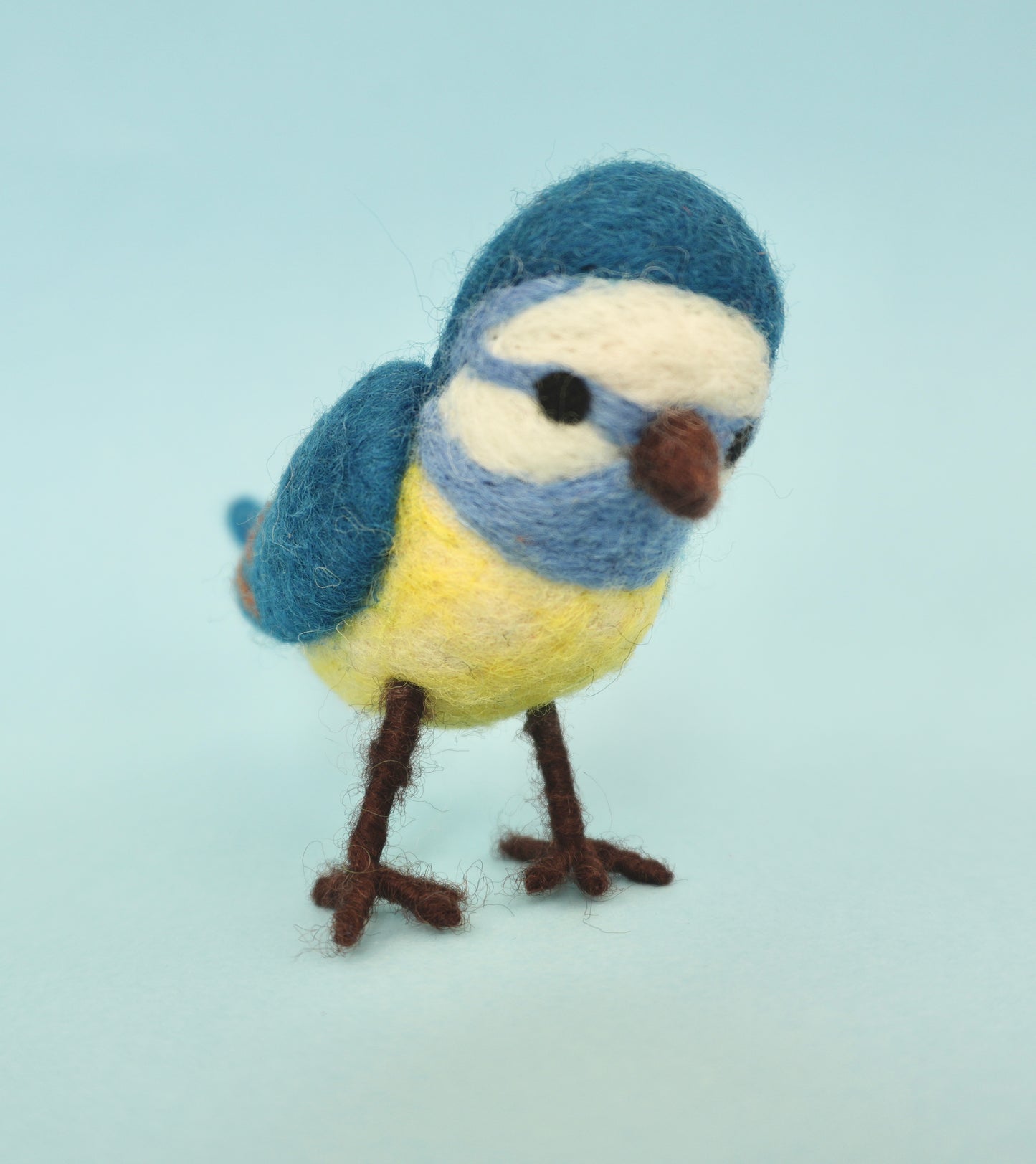 Felt Blue Tit