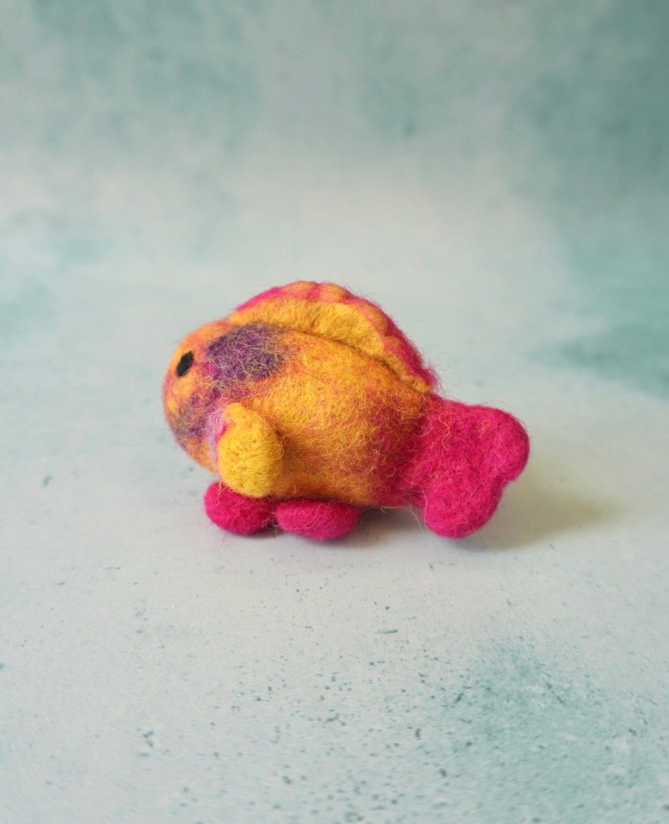 Pink felt Parrotfish