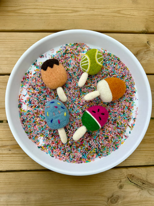 Ice lolly loose parts