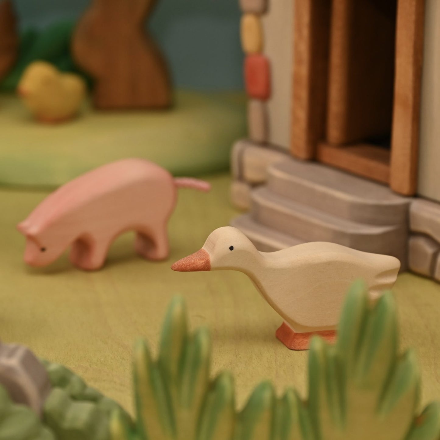 Piglet eating