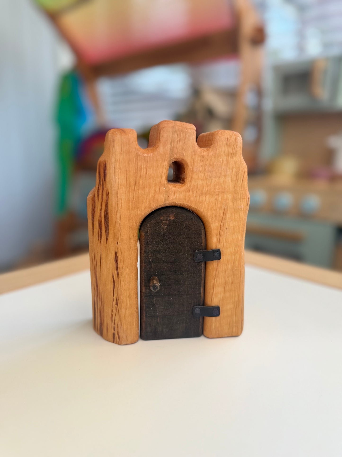 Bikeho wooden Castle gate