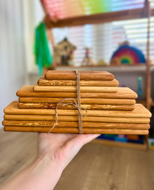 Bikeho wooden support set 10pc