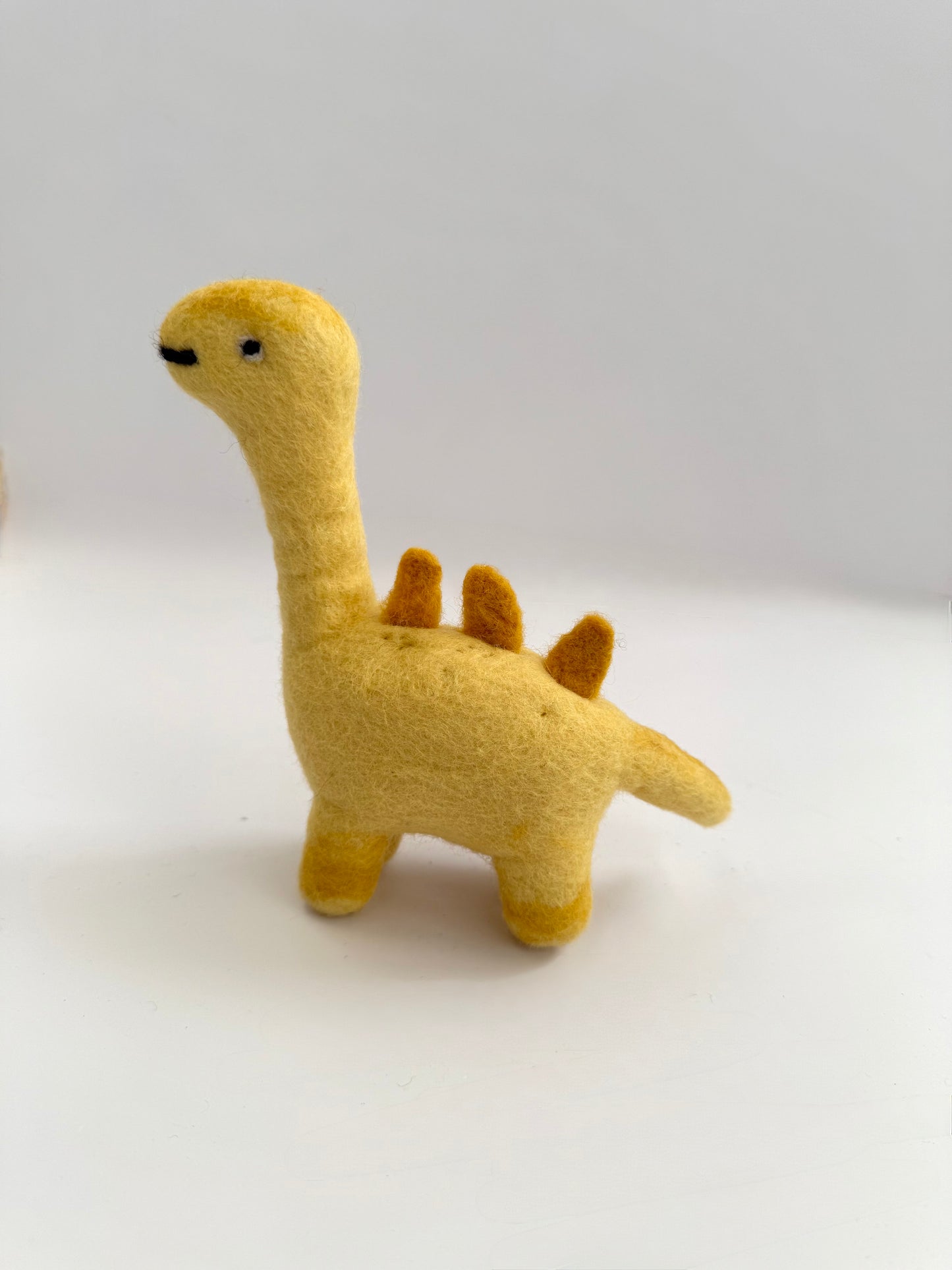 Felt spiked yellow Dino