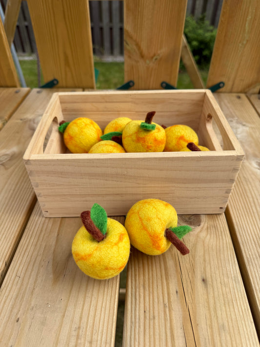 Felt apricot