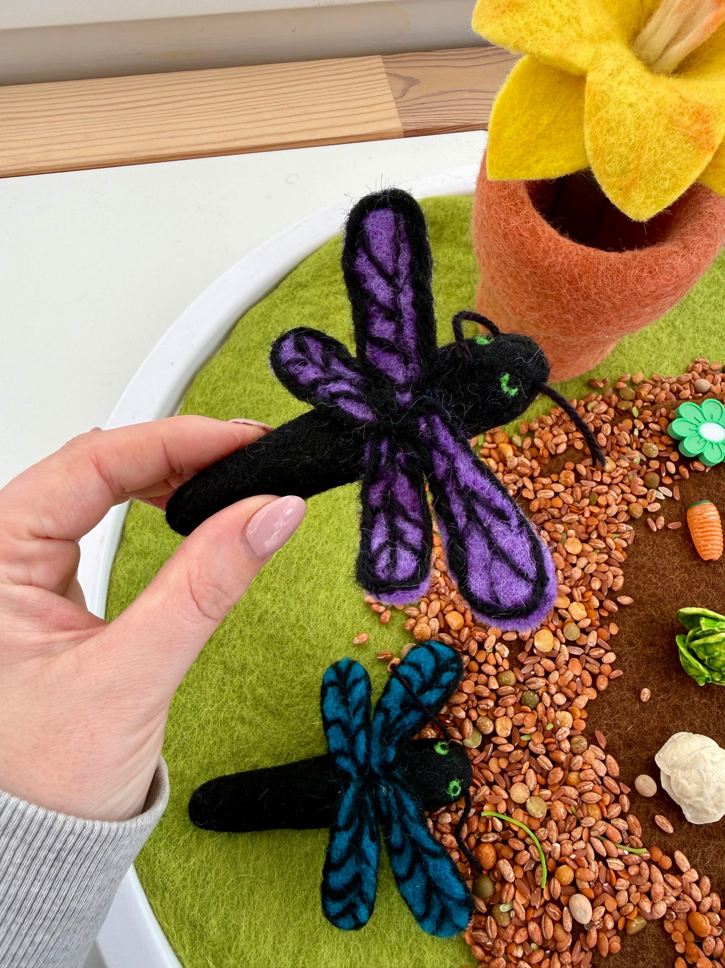 Felt Dragonfly