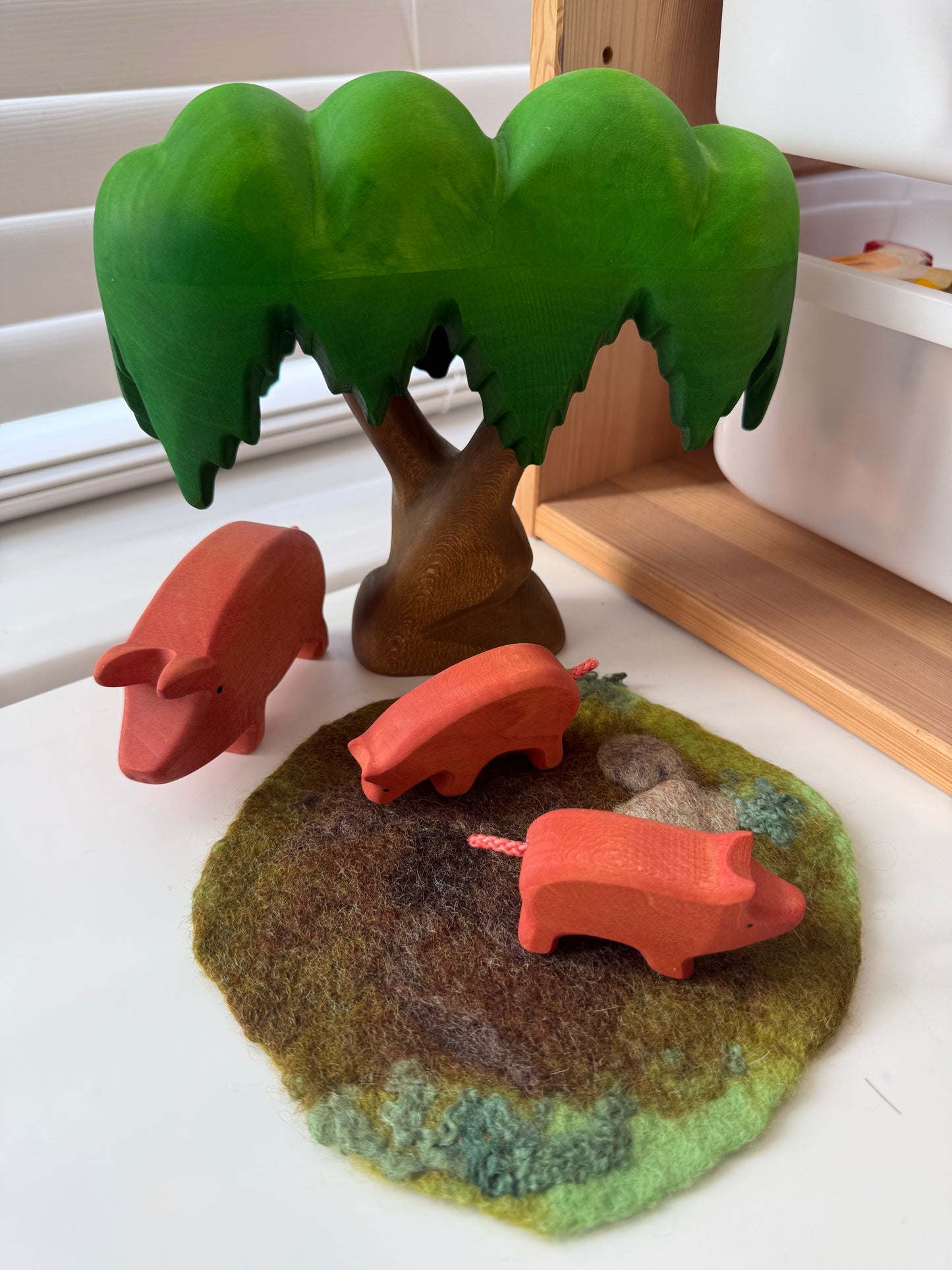 Muddle puddle felt play mat