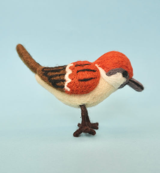 Felt sparrow