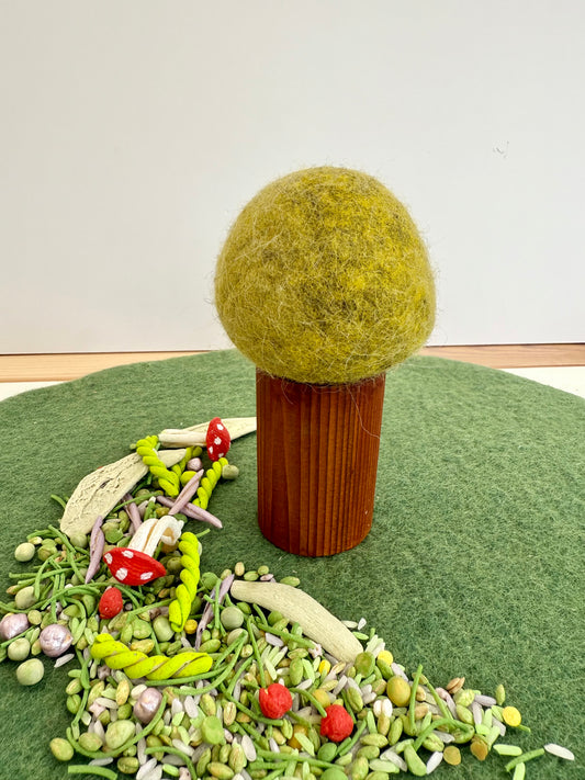 Hand made felt tree #5 - Small trunk
