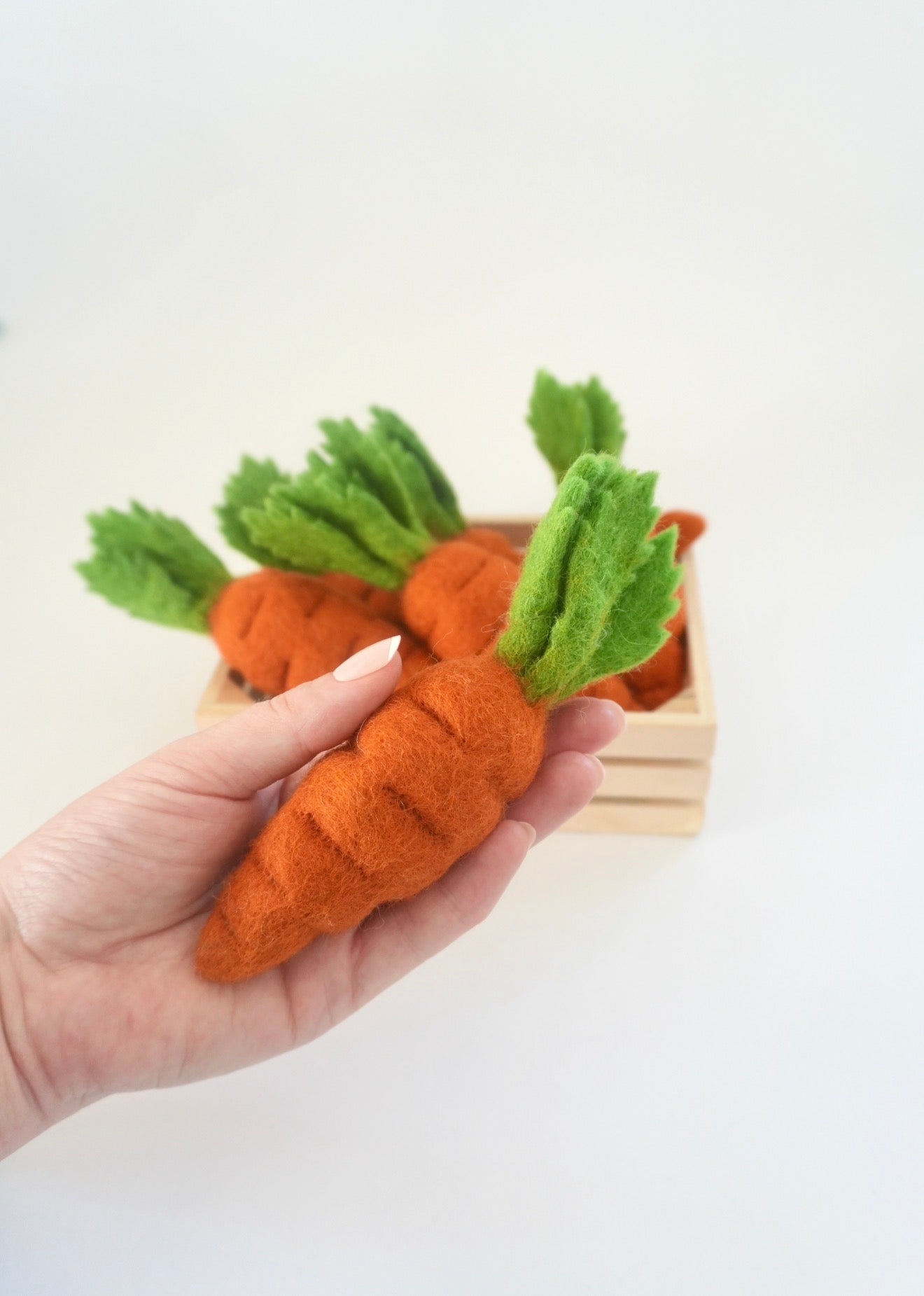 Felt Carrot