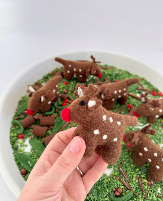 Felt Reindeer